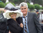 Jay Leno and Lisa Chapman 