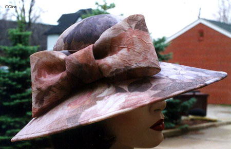 Organza Over Sinamay FRANCES side 149